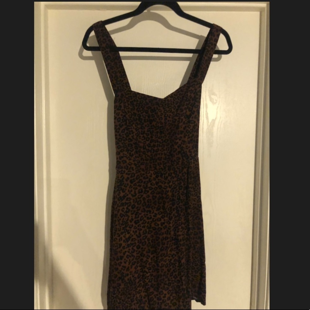Leopard Urban Outfitters dress